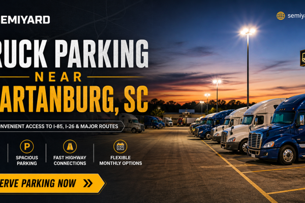 Truck parking in Spartanburg, SC