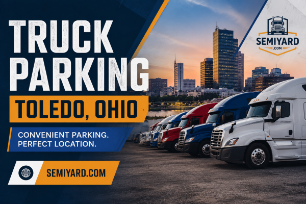 Truck parking in Toledo, Ohio