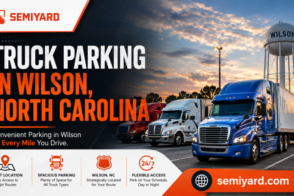 Truck parking in Wilson, NC