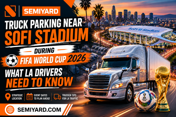 Truck parking near SoFi Stadium